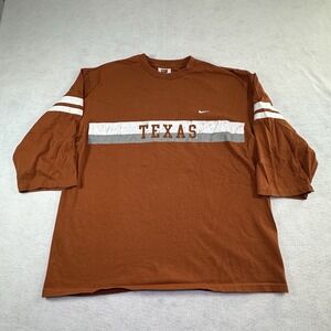 Vintage Nike Texas Longhorns Shirt‎ Men's Large Y2K